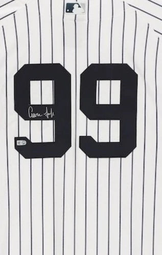 Aaron Judge Autographed Yankees Authentic Jersey