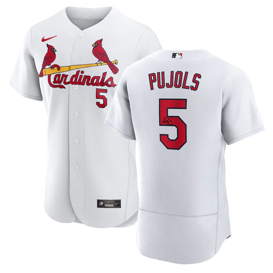 Albert Pujols Autographed Authentic Cardinals Jersey