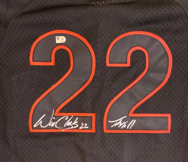 Will Clark Autographed "Thrill" Black Batting Practice Giants Mitchell & Ness Jersey