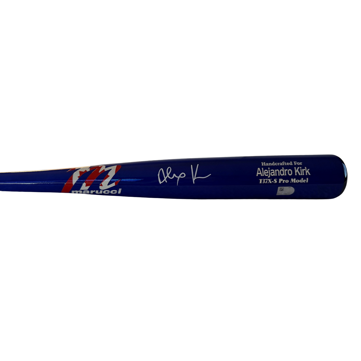 Alejandro Kirk Toronto Blue Jays Autographed Game Model Canada Bat