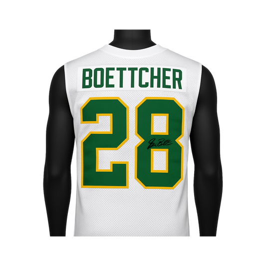 Bryce Boettcher Autographed White Custom Jersey