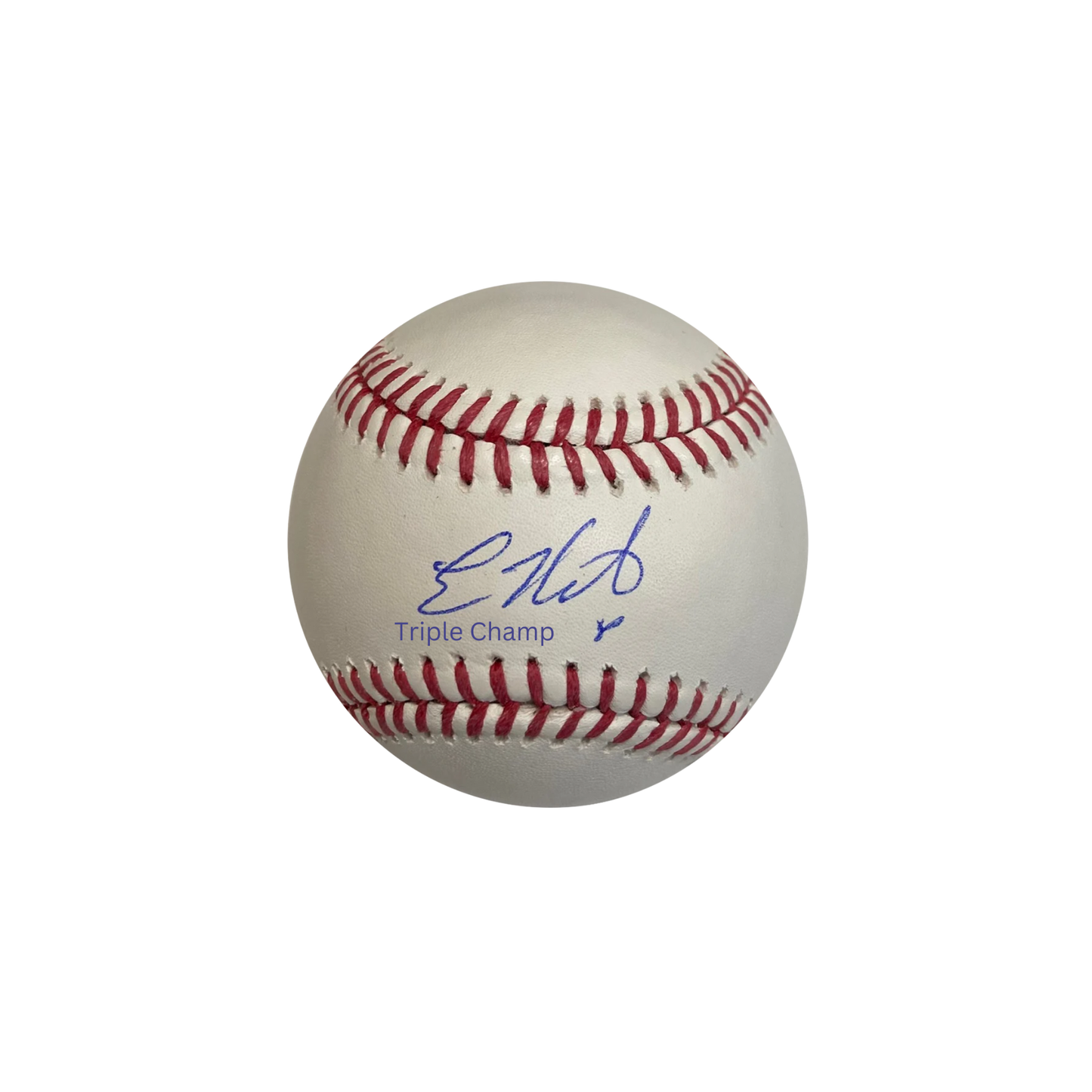 Kiké Hernandez Autographed "Triple Champ" Baseball - (PRESALE)
