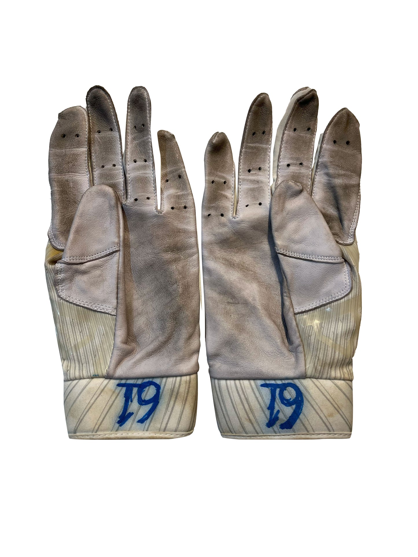 Bronson Arroyo Autographed Game Used Batting Gloves - Player's Closet Project