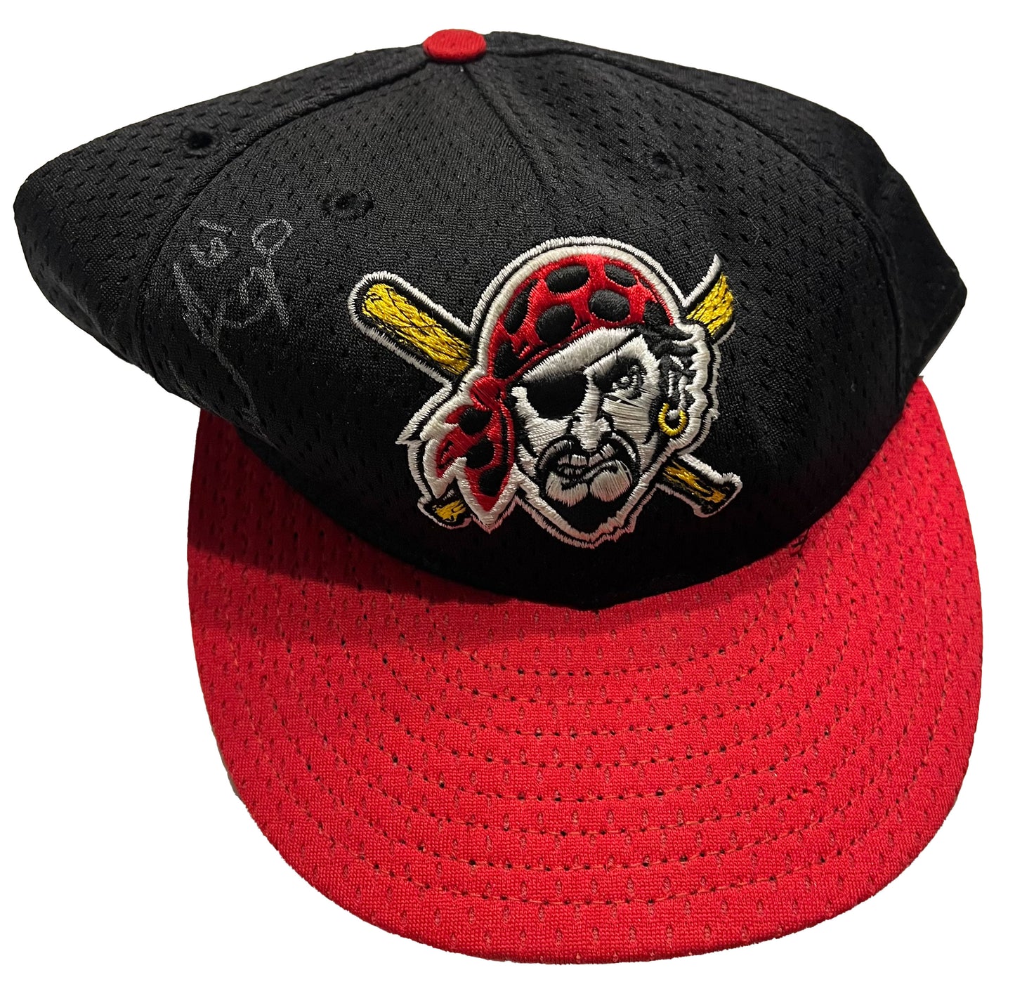 Bronson Arroyo Autographed Pirates Hat - Player's Closet Project