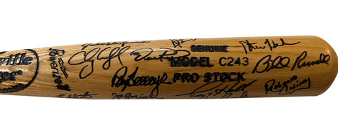 2001 AA Orlando Rays Autographed Bat - Player's Closet Project