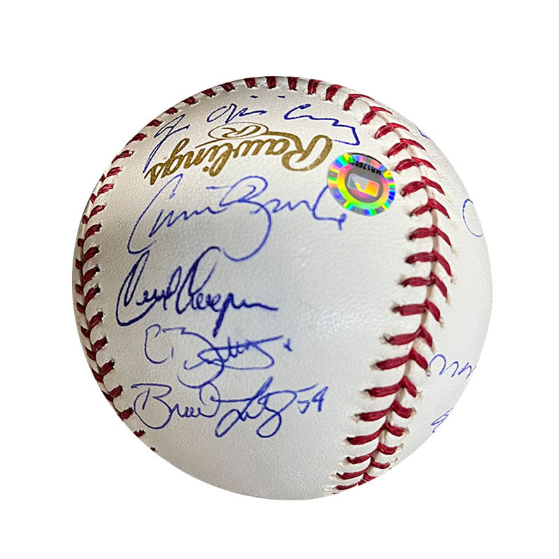 2005 World Series Game 4 Autographed Houston Astros Team Baseball - Player's Closet Project