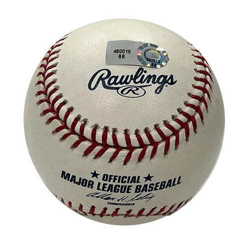 Travis Hafner Autographed Baseball (MLB Authenticated) - Player's Closet Project