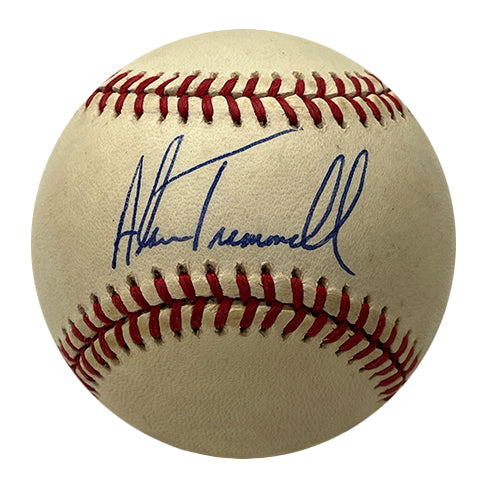 Alan Trammell Autographed Baseball - Player's Closet Project