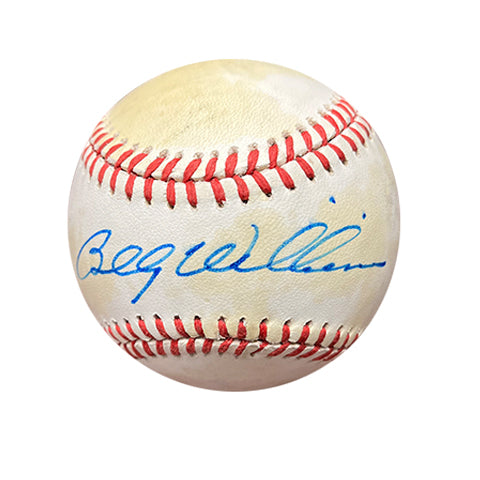 Billy Williams Autographed Baseball - Player's Closet Project