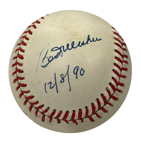 Reggie Jackson "Best Wishes 12-8-90" Autographed Baseball - Player's Closet Project