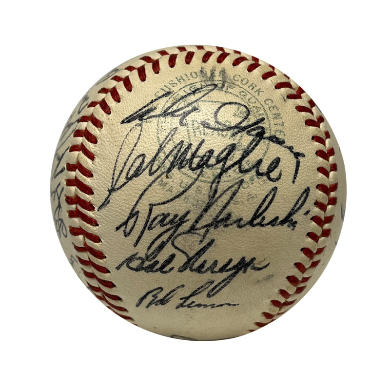 1955 Cleveland Indians Autographed Baseball - Player's Closet Project (PSA/DNA Authenticated)