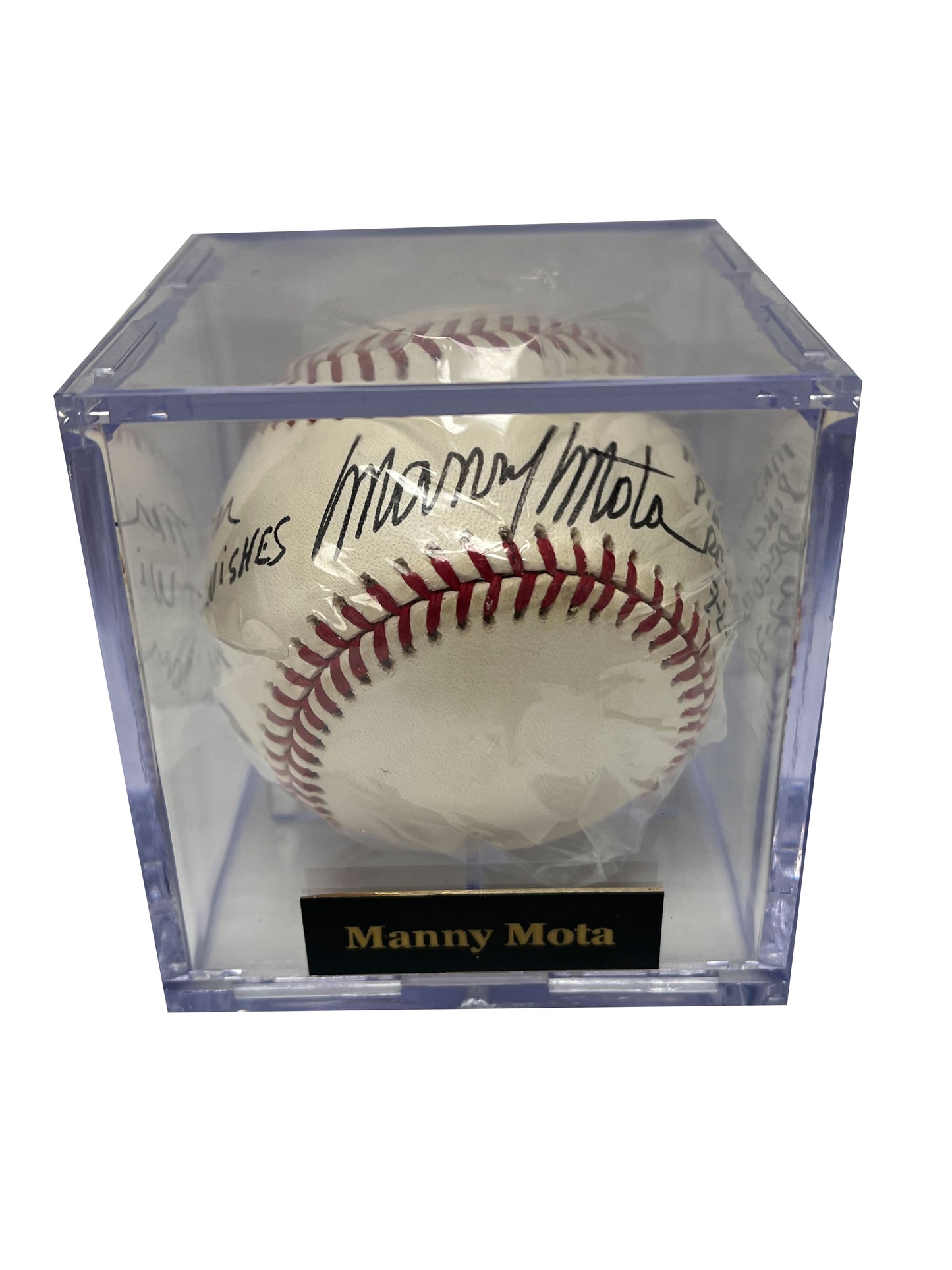 Manny Mota Autographed Baseball - Player's Closet Project