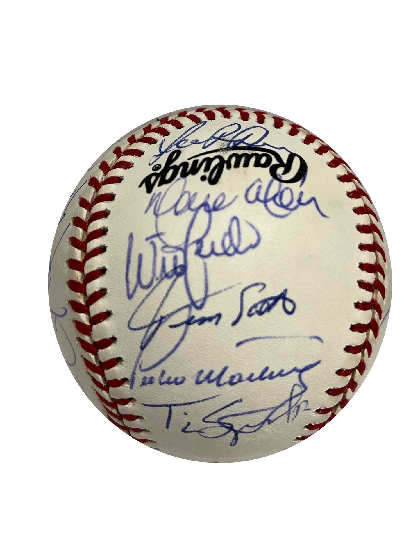 1995 Montreal Expos Team Signed Baseball - Player's Closet Project