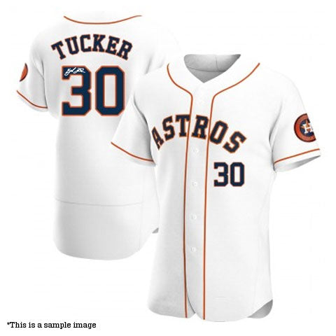 Kyle Tucker Autographed White Astros Authentic Jersey