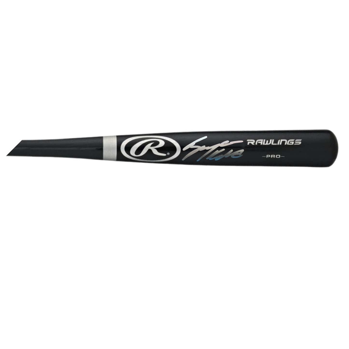 Bryce Eldridge Autographed Black Rawlings Bat - (PRESALE)