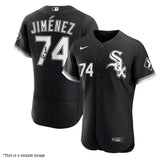 Eloy Jimenez Autographed Black Chicago White Sox Authentic Jersey