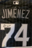 Eloy Jimenez Autographed White Sox City Connect Replica Jersey