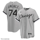 Eloy Jimenez Autographed White Sox Grey Replica Jersey