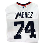 Eloy Jimenez Autographed "The Big Baby" Authentic Nike Chicago White Sox Jersey - Throwback
