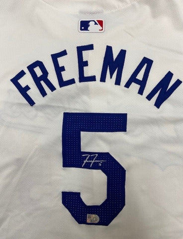 Freddie Freeman Autographed Dodgers Authentic Jersey