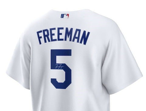 Freddie Freeman Autographed Dodgers Replica Jersey - Presale