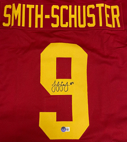 JuJu Smith-Schuster Autographed USC Maroon Custom Jersey