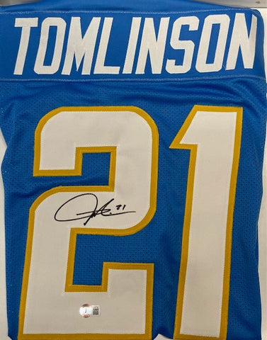 LaDainian Tomlinson Autographed San Diego Chargers Powder Blue Jersey