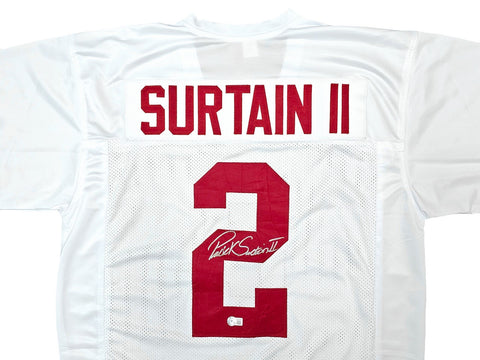 Patrick Surtain II Autographed White Custom Jersey