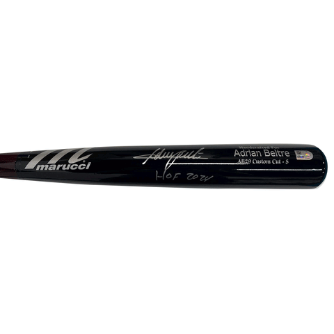 Adrian Beltre Autographed "HOF 2024" Game Model Bat