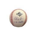 Alejandro Kirk Autographed "25 AL CHAMPS" 2025 WS Logo Baseball