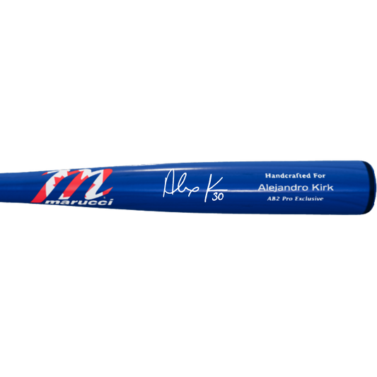 Alejandro Kirk Toronto Blue Jays Autographed Game Model Canada Bat - (PRESALE)