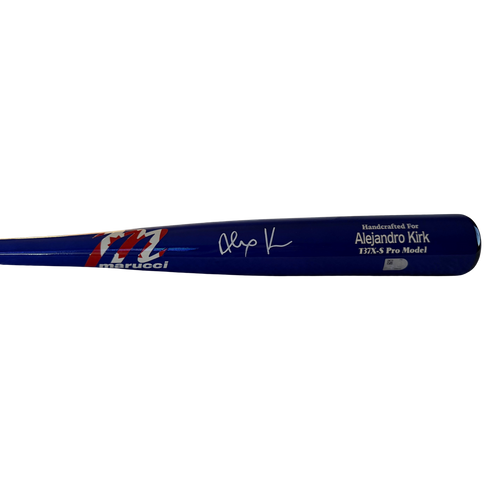 Alejandro Kirk Toronto Blue Jays Autographed Game Model Canada Bat