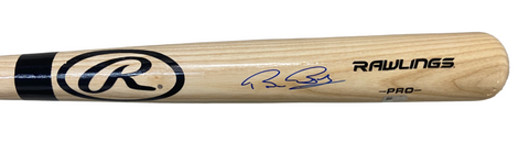 Bruce Bochy Autographed Rawlings Blonde Bat