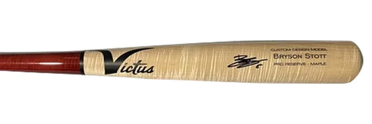 Bryson Stott Autographed Victus Game Model Bat