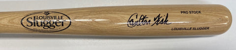 Carlton Fisk Autographed Louisville Slugger Bat