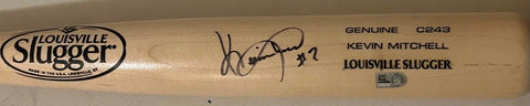 Kevin Mitchell Autographed Game Model Bat