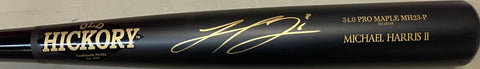 Michael Harris II Autographed Old Hickory Game Model Bat