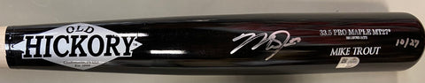 Mike Trout Autographed Player Issued Gamer Bat - Limited Edition of 27