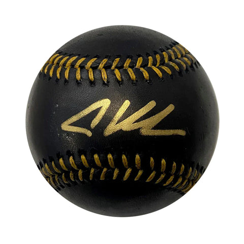 Adley Rutschman Autographed Black Baseball