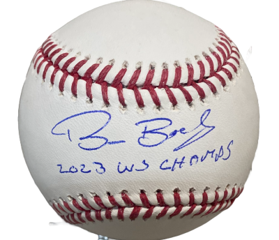 Bruce Bochy Autographed "2023 WS Champs" Baseball