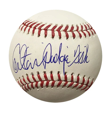 Carlton Fisk Autographed "Pudge" Baseball