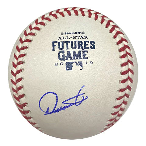 Deivi Garcia Autographed 2019 Futures Logo Baseball