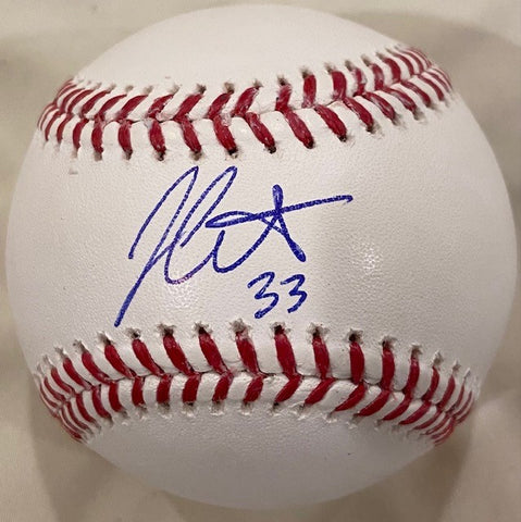 James Outman Autographed Baseball