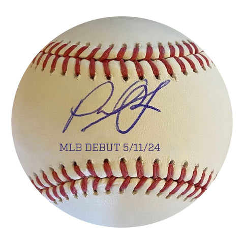 Paul Skenes Autographed "MLB Debut 5/11/24" Baseball - Presale