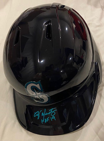 Edgar Martinez Autographed "HOF 19" Mariners Batting Helmet