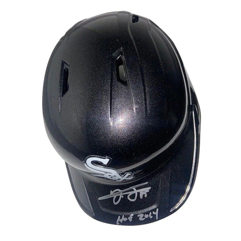 Frank Thomas Autographed "HOF 2014" White Sox Batting Helmet