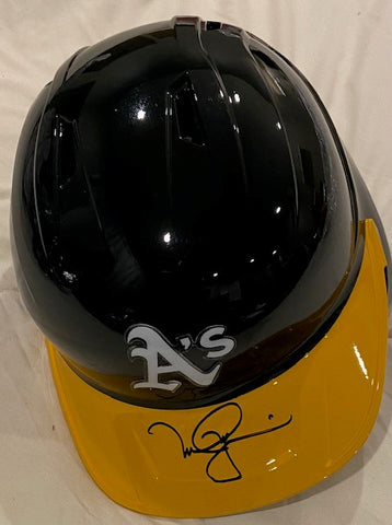 Mark McGwire Autographed Athletics Batting Helmet