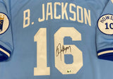 Bo Jackson Autographed Authentic Royals Mitchell & Ness Jersey