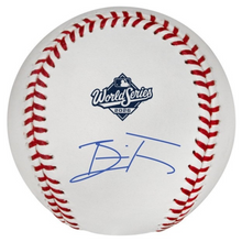 Brice Turang Milwaukee Brewers Autographed 2026 World Series Logo Baseball
