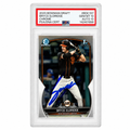 Bryce Eldridge Autographed San Francisco Giants 1st Bowman Chrome Rookie Baseball Card PSA Graded Gem MT 10 AUTO 10